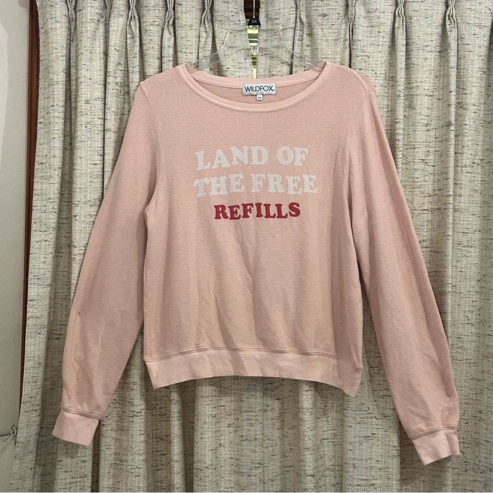 Wildfox Land Of The Free Refills Sweatshirt